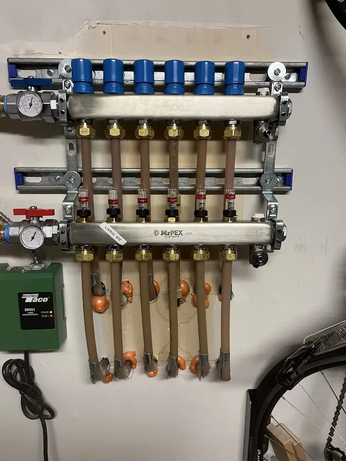 Plumber performing Gas Line Installation at a residential property in Kenilworth